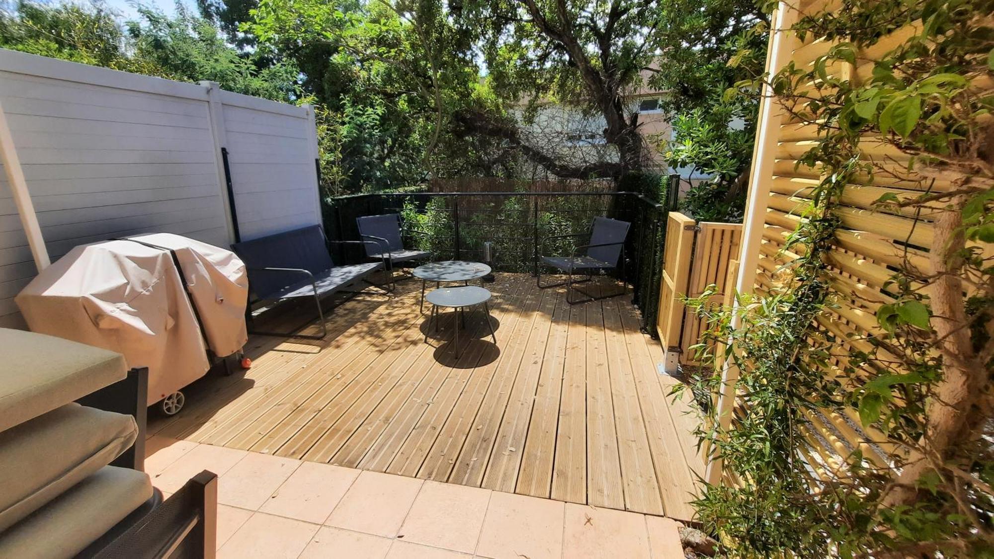 Studio Climatise Lantanas 4 Personnes Le Lavandou Exterior foto